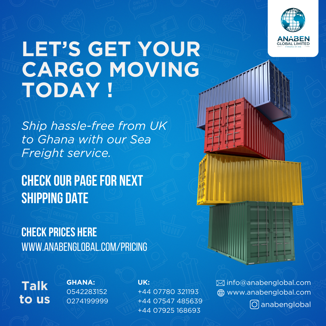 Anaben Global Media, Logistics, UK work sample